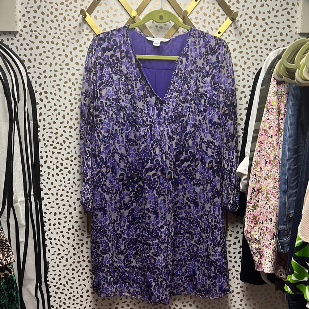 DVF “Aria” floral dress